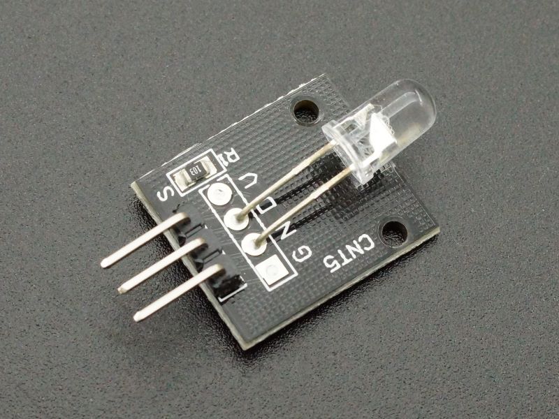Seven-color flash LED module circuit board