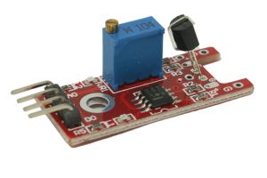 Metal touch sensor module circuit board