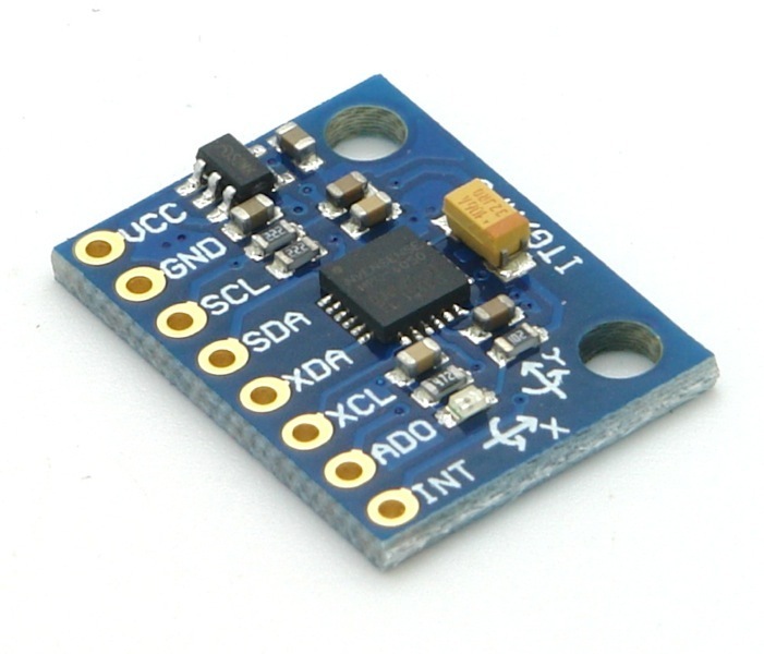 Acceleration and gyroscope sensor module circuit board