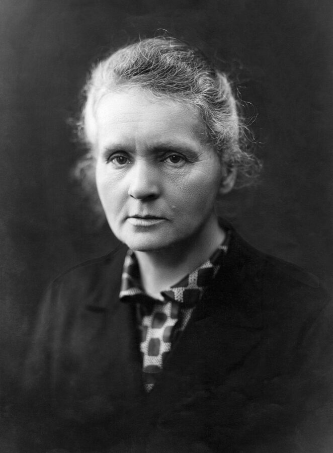 Photograph of Marie Curie, c. 1900