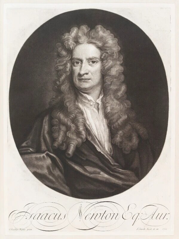 Portrait of Isaac Newton