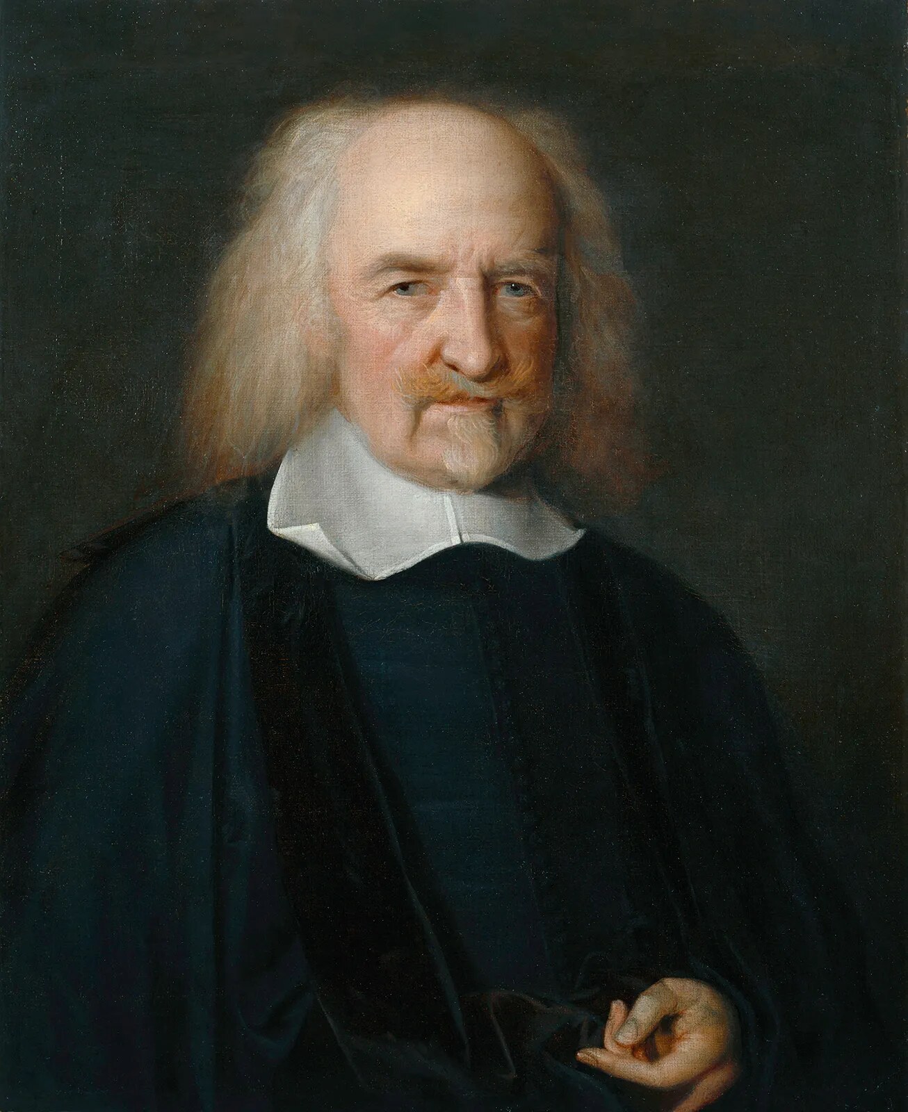 Portrait of Thomas Hobbes