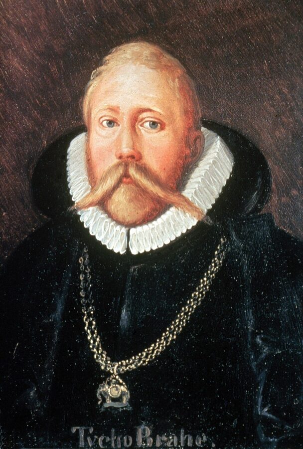 19th-century painted portrait of Tycho Brahe